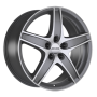 Jante aluminium Ronal R48, 7,5x16 ET50 5x112 76, titan-frontkopiert