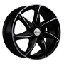 Jante aluminium Ronal R51, 8,5x20 ET40 5x114,3 82, jetblack-frontkopiert