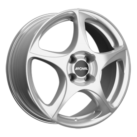 Jante aluminium Ronal R53, 6x15 ET43 4x100 68, kristallsilber