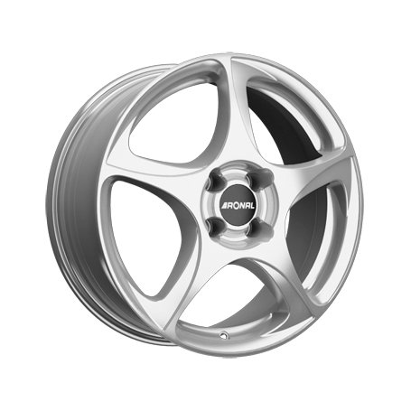 Jante aluminium Ronal R53, 6,5x15 ET25 4x108 65,1, kristallsilber