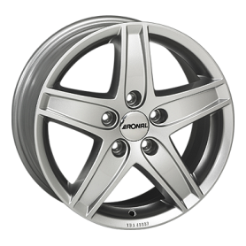 Jante aluminium Ronal R48 silber, 7,5x16 ET50 5x112 57,1, kristallsilber