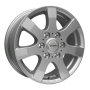 Jante aluminium Tomason TN3F, 6,5x16 ET62 6x130 84,1, silber lackiert