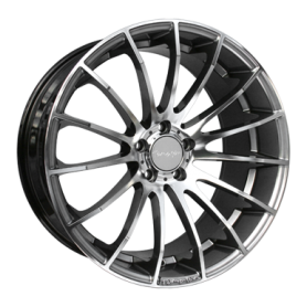 Jante aluminium Tomason TN9, 8,5x20 ET45 5x112 66,5, hyperblack diamant poliert