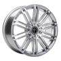 Jante aluminium Tomason TN18, 8x18 ET50 5x120 65,1, bright silver
