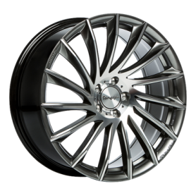 Jante aluminium Tomason TN16, 7,5x17 ET35 4x100 63,4, dark hyper black polished