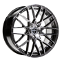 Jante aluminium Tomason TN19, 8,5x20 ET45 5x112 72,6, dark hyper black polished