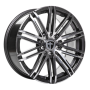 Jante aluminium Tomason TN18, 9x20 ET50 5x130 71,6, gun metal polish