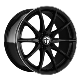Jante aluminium Tomason TN1, 8,5x18 ET40 5x114,3 72,6, black rim polished