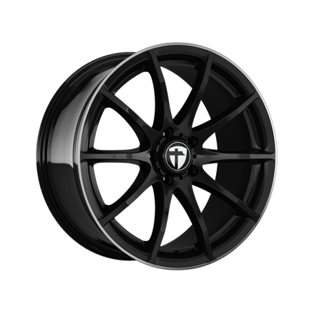 Jante aluminium Tomason TN1, 8,5x18 ET40 5x114,3 72,6, black rim polished