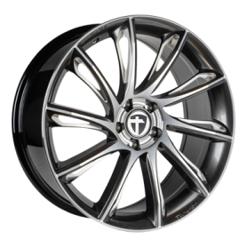 Jante aluminium Tomason TN24, 8,5x20 ET40 5x114,3 72,6, dark hyper black CC polished