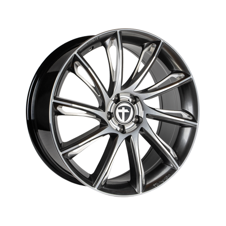 Jante aluminium Tomason TN24, 8,5x20 ET40 5x114,3 72,6, dark hyper black CC polished