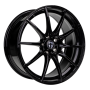 Jante aluminium Tomason TN25 Super Light, 8,5x19 ET40 5x114,3 72,6, black painted