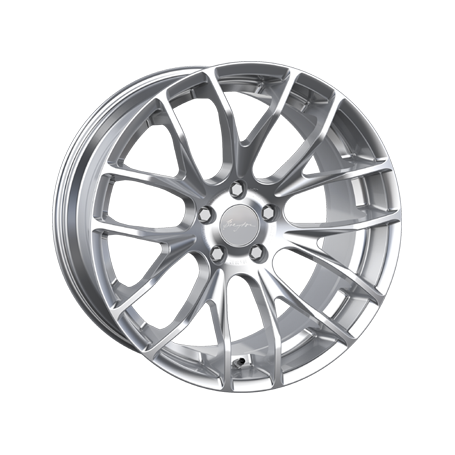 Jante aluminium Breyton Race GTS, 8,5x19 ET30 5x120 72,5, hyper silver