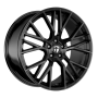 Jante aluminium Tomason TN23, 9,5x20 ET45 5x114,3 72,6, black painted