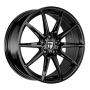Jante aluminium Tomason TN27 Superlight, 8,5x19 ET45 5x112 72,6, black painted