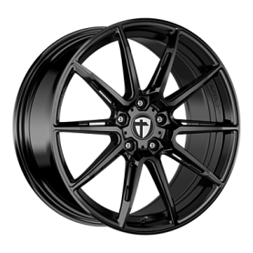Jante aluminium Tomason TN27 Superlight, 8,5x19 ET45 5x114,3 72,6, black painted