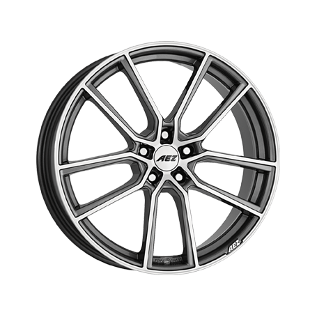 Jante aluminium AEZ Raise, 8x20 ET50 5x120 72,6, gunmetal polished