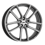 Jante aluminium AEZ Raise, 8x20 ET50 5x120 72,6, gunmetal polished