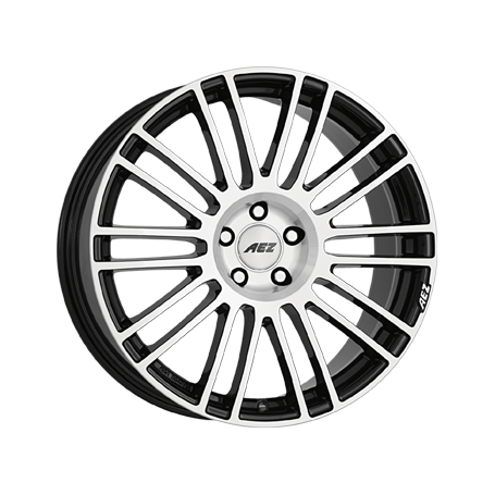Jante aluminium AEZ Strike, 8x18 ET38 5x127 71,6, black polished