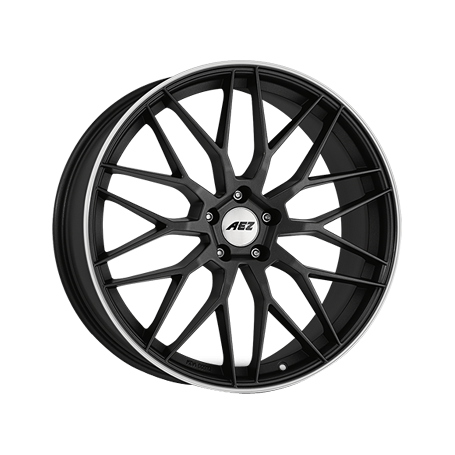 Jante aluminium AEZ Crest Dark, 8x18 ET40 5x112 70,1, gunmetal matt polished lip