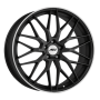 Jante aluminium AEZ Crest Dark, 8x18 ET40 5x112 70,1, gunmetal matt polished lip