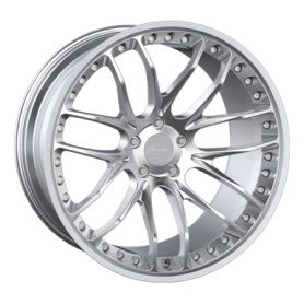 Jante aluminium Breyton Race GTP, 8,5x19 ET38 5x120 72,5, hyper silver small polished lip
