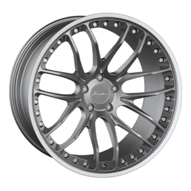 Jante aluminium Breyton Race GTP, 8,5x19 ET38 5x120 72,5, matt gun small polished lip