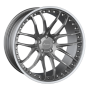 Jante aluminium Breyton Race GTP, 8,5x19 ET38 5x120 72,5, matt gun small polished lip