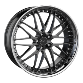 Jante aluminium Breyton Spirit II, 11,5x22 ET30 5x120 74, matt black SSL