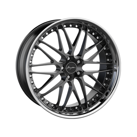 Jante aluminium Breyton Spirit II, 11,5x22 ET30 5x120 74, matt black SSL