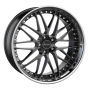 Jante aluminium Breyton Spirit II, 11,5x22 ET30 5x120 74, matt black SSL