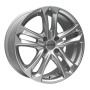 Jante aluminium Carmani 5 Arrow, 6,5x15 ET42 4x108 63,4, kristallsilber