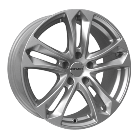 Jante aluminium Carmani 5 Arrow, 6,5x15 ET44 5x112 66,6, kristallsilber