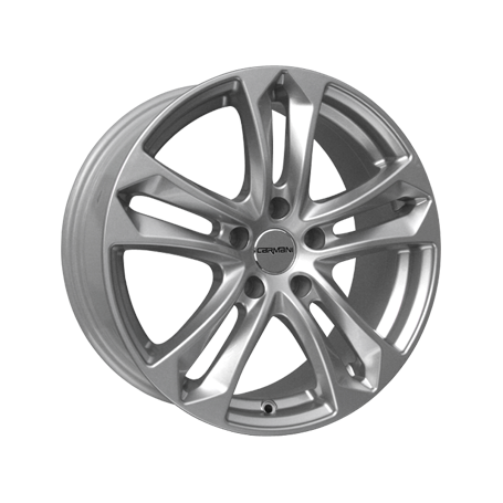 Jante aluminium Carmani 5 Arrow, 7x16 ET47 5x112 66,6, kristallsilber