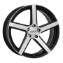 Jante aluminium Dotz CP5 Dark, 7x17 ET45 4x108 70,1, black polished