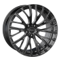 Jante aluminium Breyton Topas, 10,5x21 ET39 5x112 66,5, matt black undercut