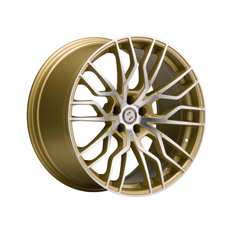 Jante aluminium Eta Beta Medusa-K, 11x23 ET16 5x112 66,5, gold matt full polish