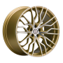 Jante aluminium Eta Beta Medusa-K, 11x23 ET16 5x112 66,5, gold matt full polish