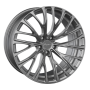 Jante aluminium Breyton Topas, 10x22 ET30 5x112 66,5, matt gun undercut