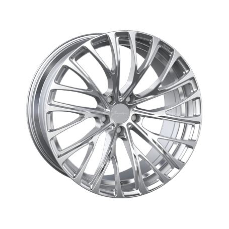 Jante aluminium Breyton Topas, 9x22 ET30 5x120 74, hyper silver undercut