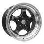 Jante aluminium Keskin KT2 Cup, 8,5x18 ET52 5x130 71,5, schwarz poliert