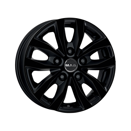 Jante aluminium MAK Load 5 3, 6,5x16 ET60 5x160 65,1, gloss black