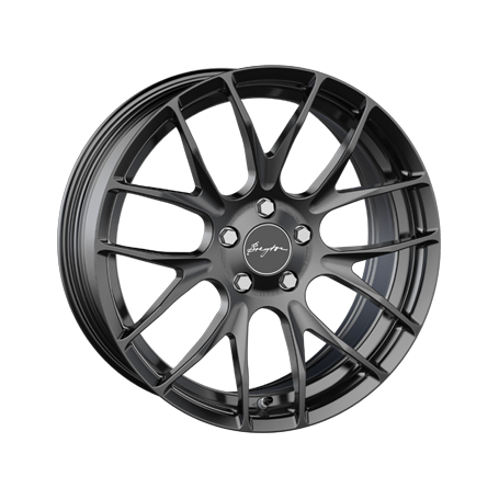 Jante aluminium Breyton Race GTS-R, 7x18 ET40 4x100 56, matt black undercut