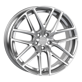Jante aluminium Breyton Hibonit, 8,5x20 ET24 5x112 66,5, hyper silver