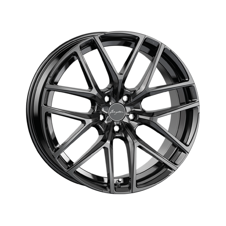 Jante aluminium Breyton Hibonit, 8,5x20 ET24 5x112 66,5, matt black