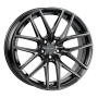 Jante aluminium Breyton Hibonit, 8,5x20 ET24 5x112 66,5, matt black