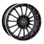 Jante aluminium Breyton Magic CW, 8,5x19 ET52 5x112 66,5, glossy black with polished lip