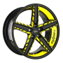 Jante aluminium Oxigin 18 Concave, 7,5x18 ET45 5x112 57,1, foil Race