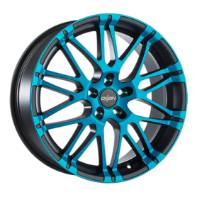 Jante aluminium Oxigin 14 Oxrock, 10x22 ET40 5x114,3 72,6, light blue polish matt