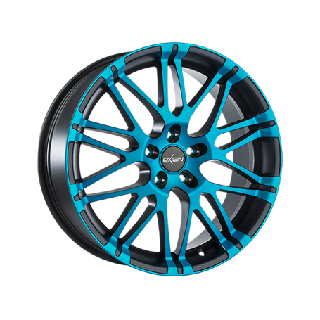 Jante aluminium Oxigin 14 Oxrock, 10x22 ET40 5x120 76,9, light blue polish matt